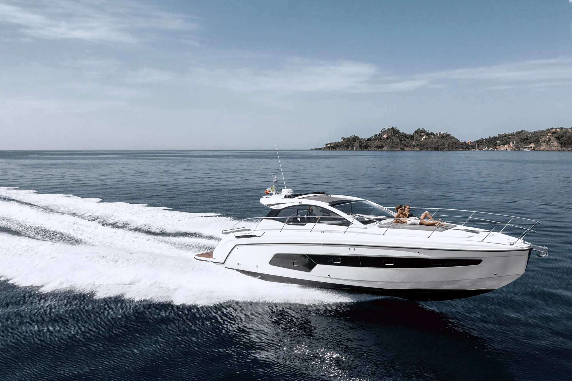 Azimut Atlantis 45 — Tejadilho de abrir
