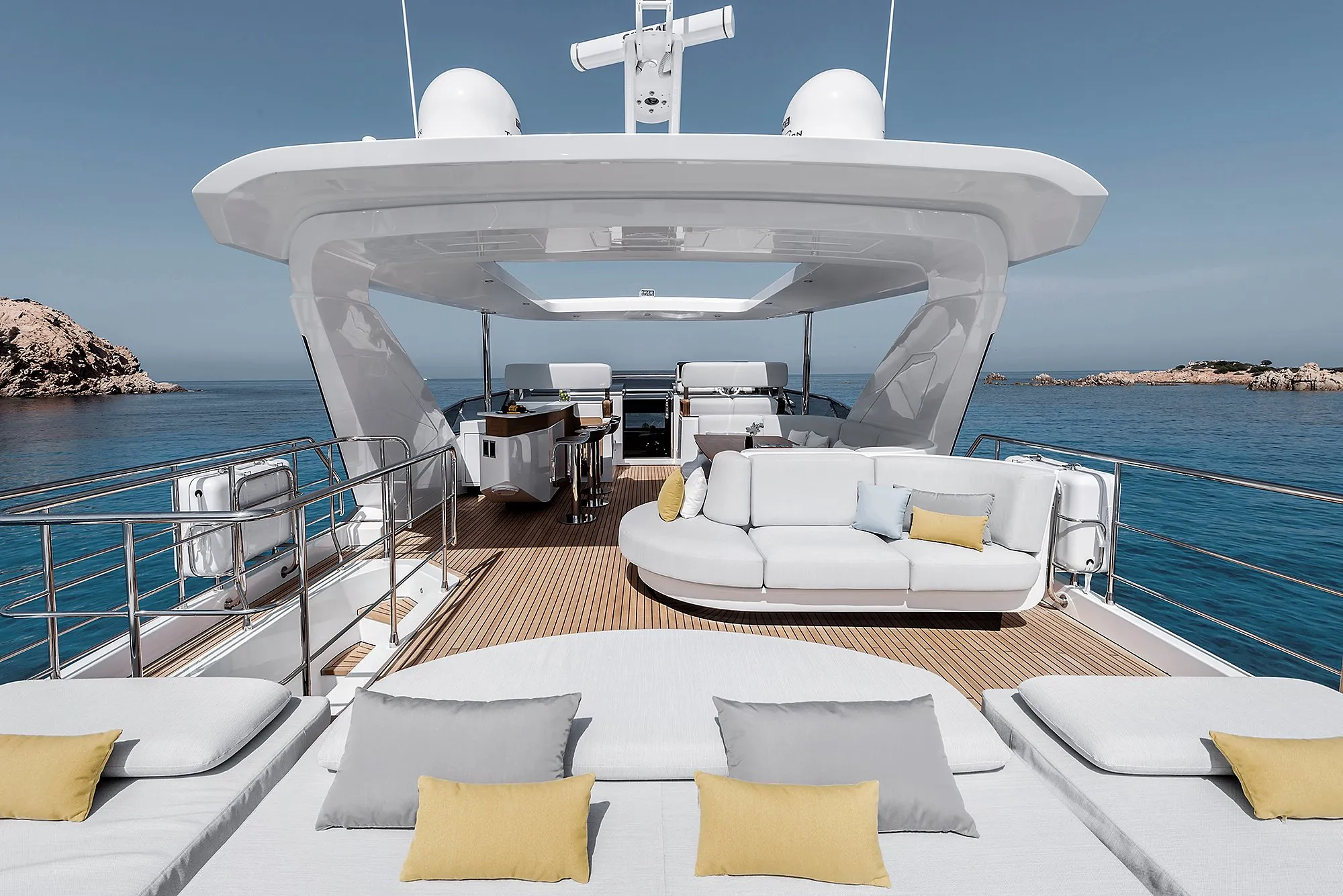 Azimut Grande 27M — Suite do armador