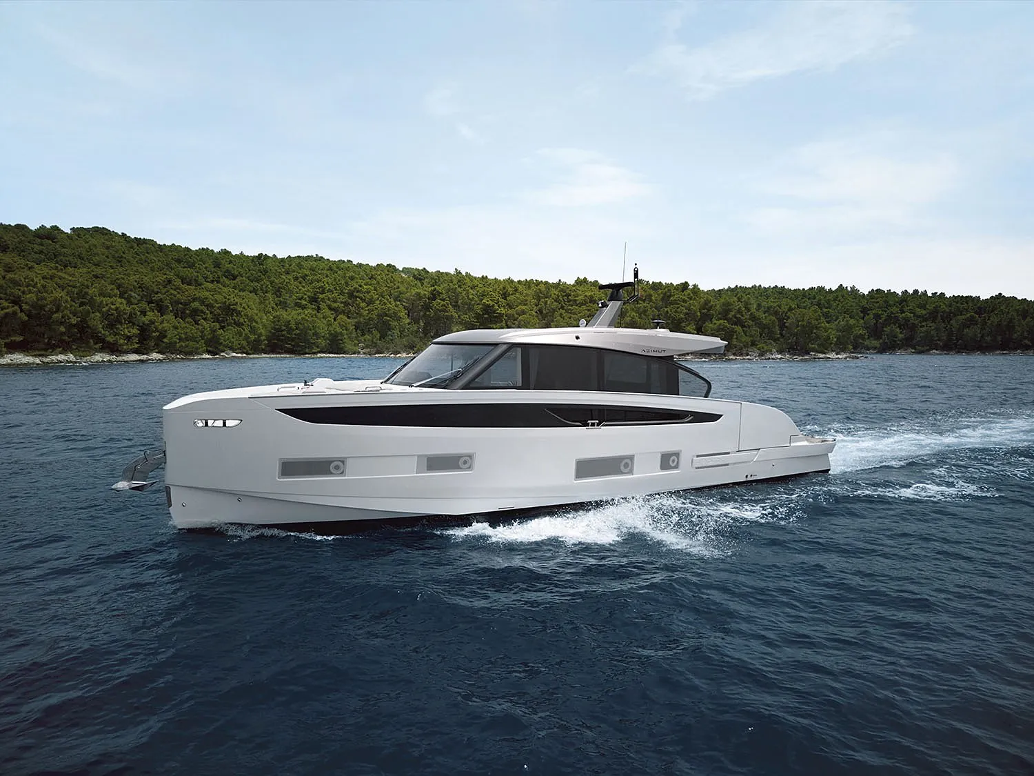 Azimut Seadeck 6 — Hotel Mode